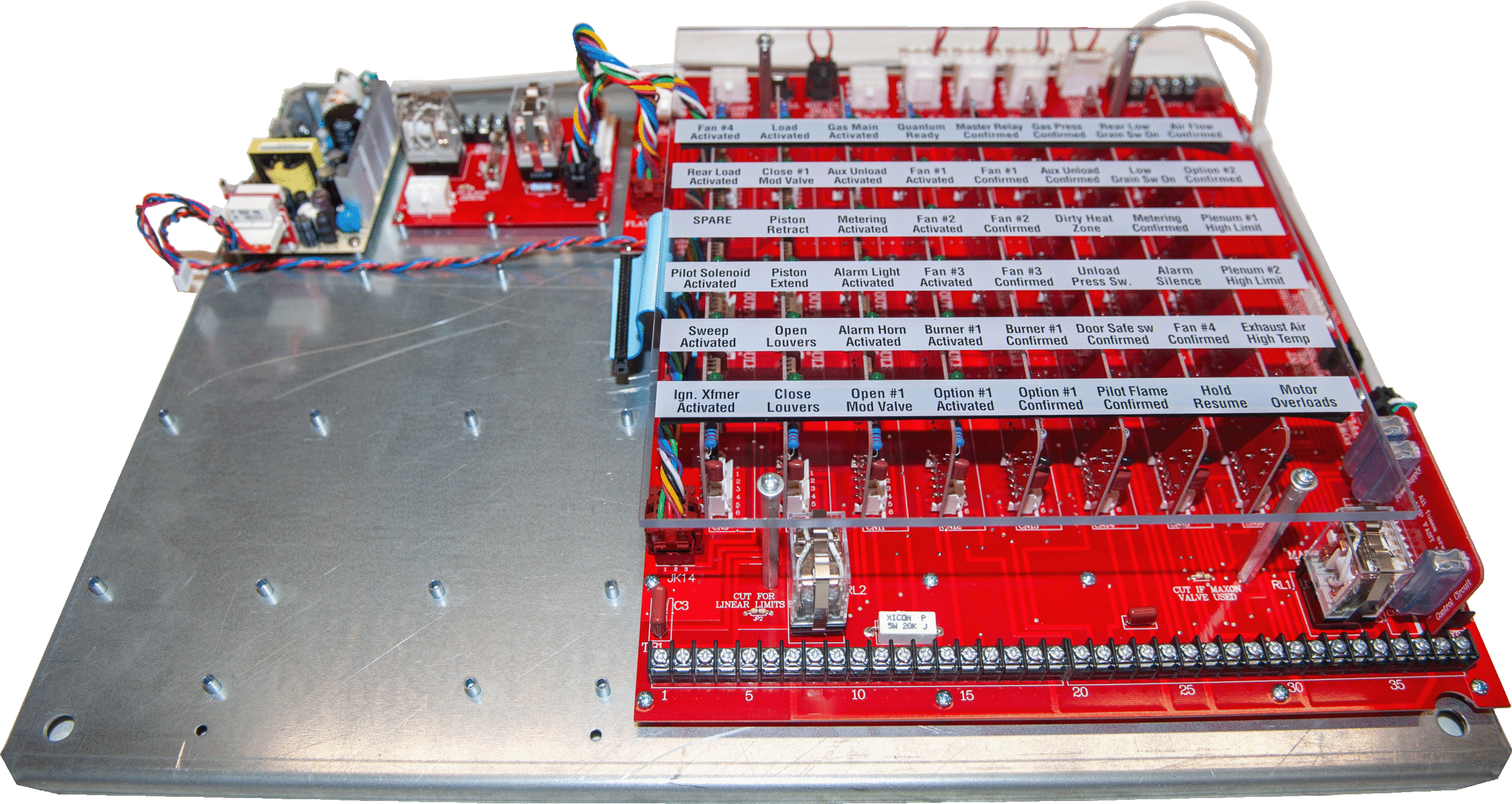 Dryer Control Section (WITHOUT Red Board)