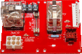 Flame Control/Aux Unload PCB Assy WITH Relays and Clips